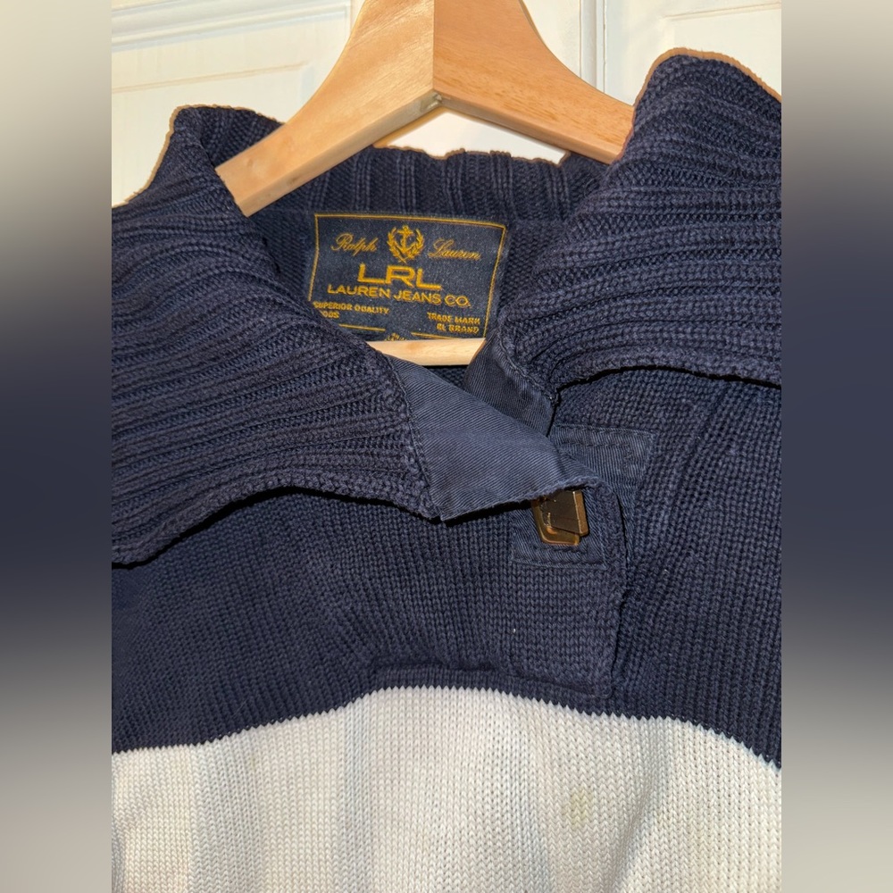 Lauren Ralph Lauren Jeans Shawl Collar Sweater